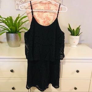 Lace Crochet Romper